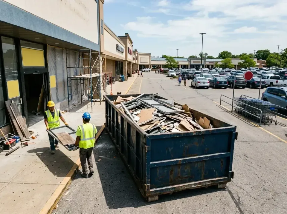 retail-store-renovation-debris-003 — frequently asked questions, Roll-off Dumpster Rentals in University Park, IL